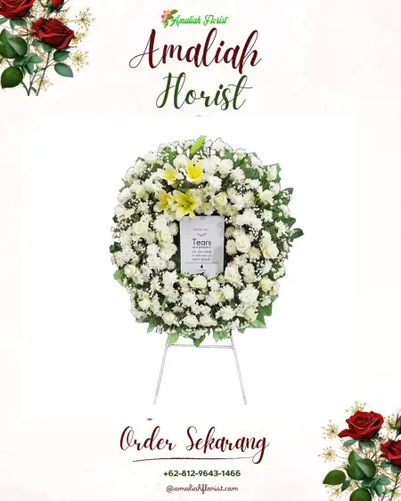 Krans Bunga Duka Sembung Gede